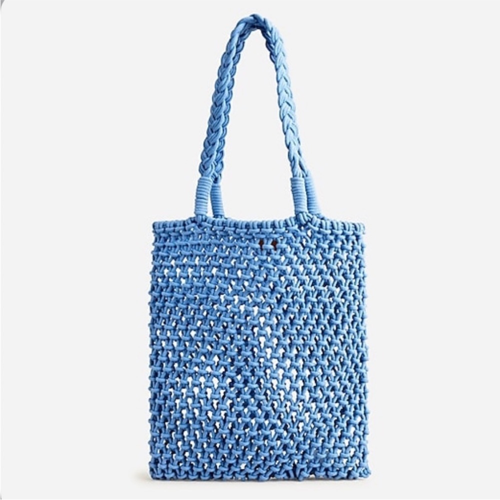 JCrew Cadiz Hand-Knotted Rope Tote